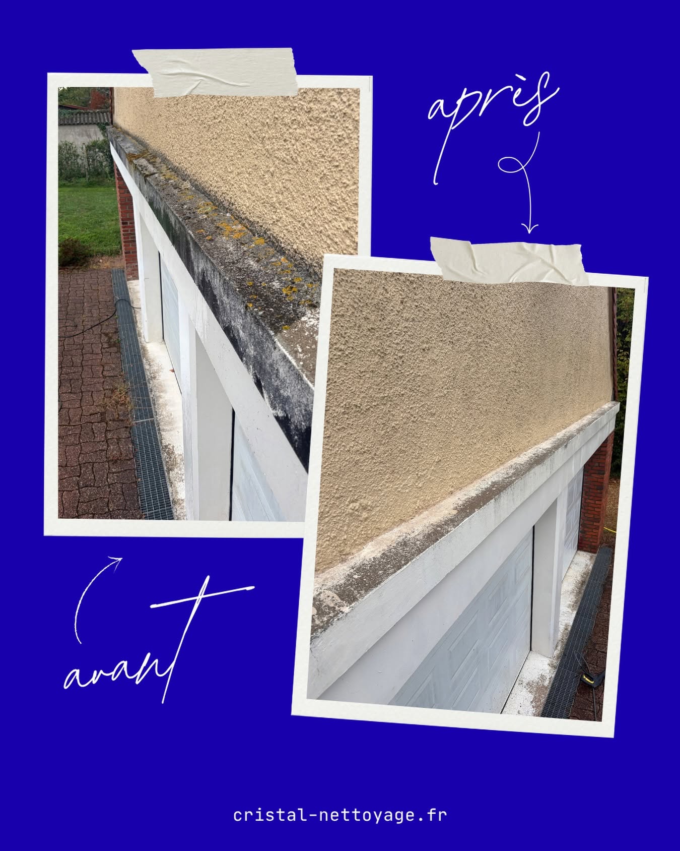✨ Retrouvez toute la propreté de vos façades.