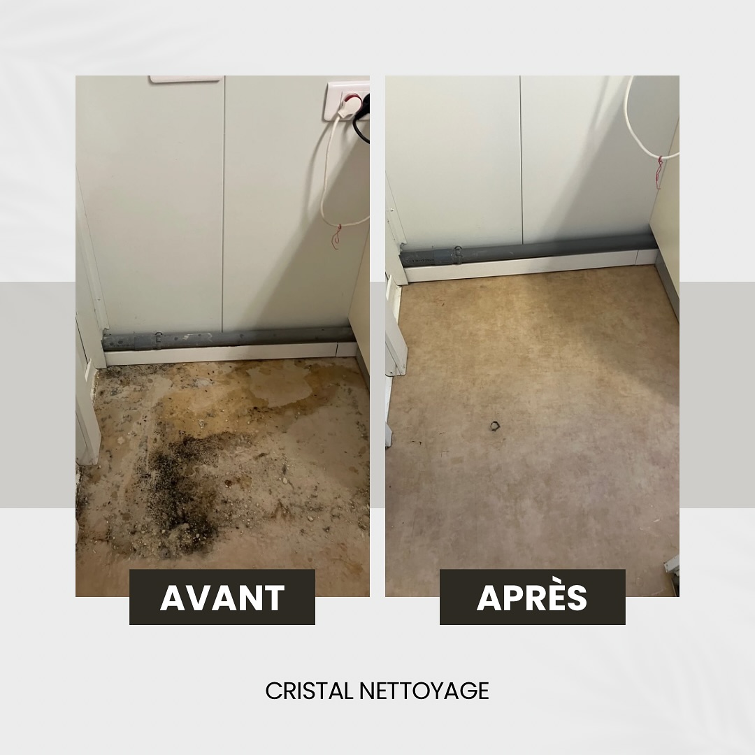 ✨ Avant/Apr&egrave;s sign&eacute; CRISTAL NETTOYAGE ✨