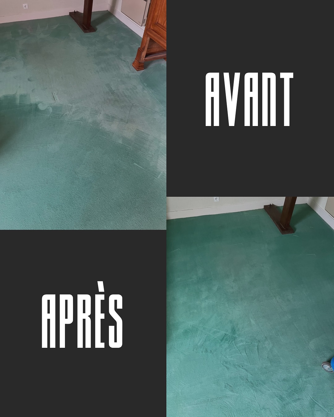 🧼 Avant / Apr&egrave;s &ndash; Moquette 🧼