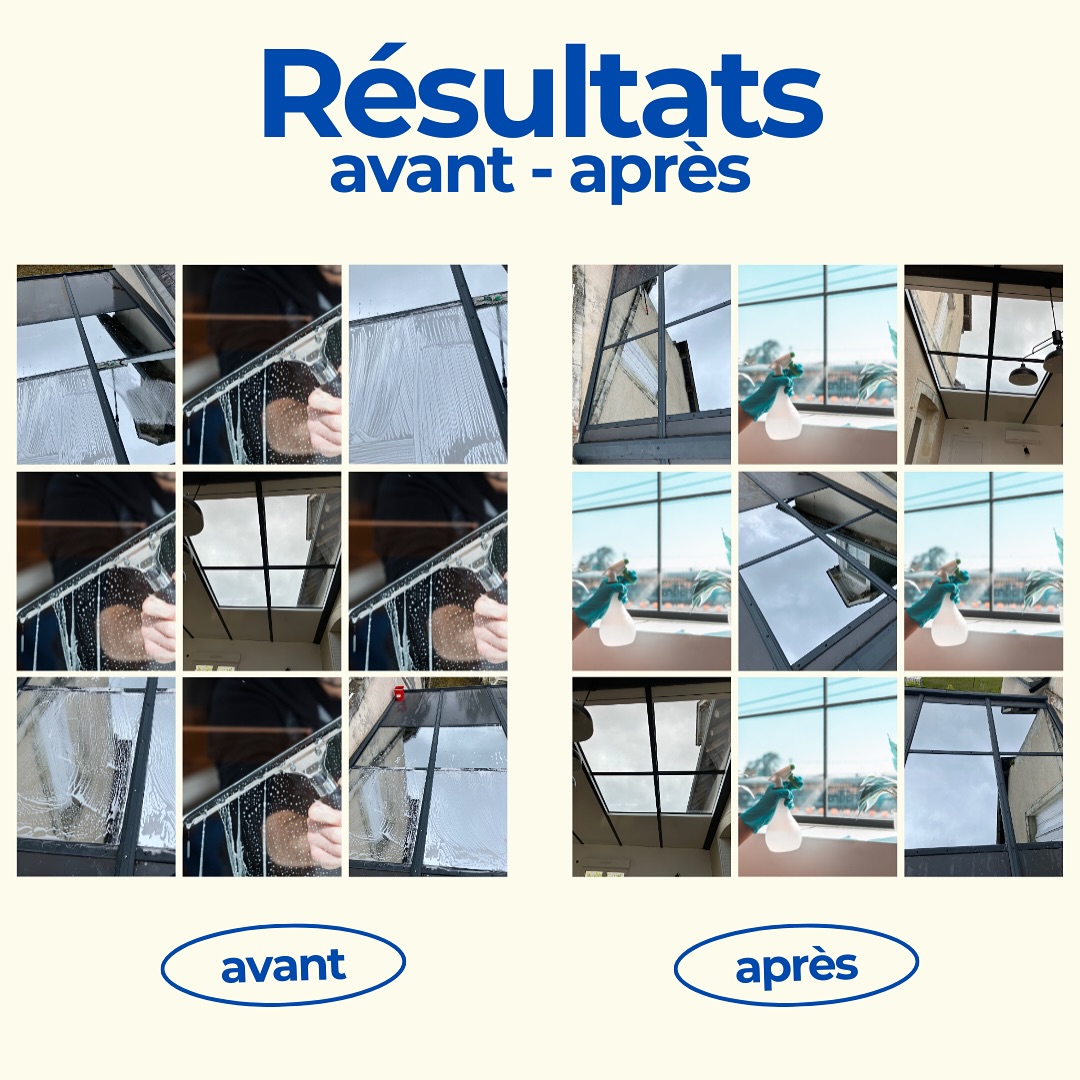 ✨ Toiture vitrée : avant/après ✨