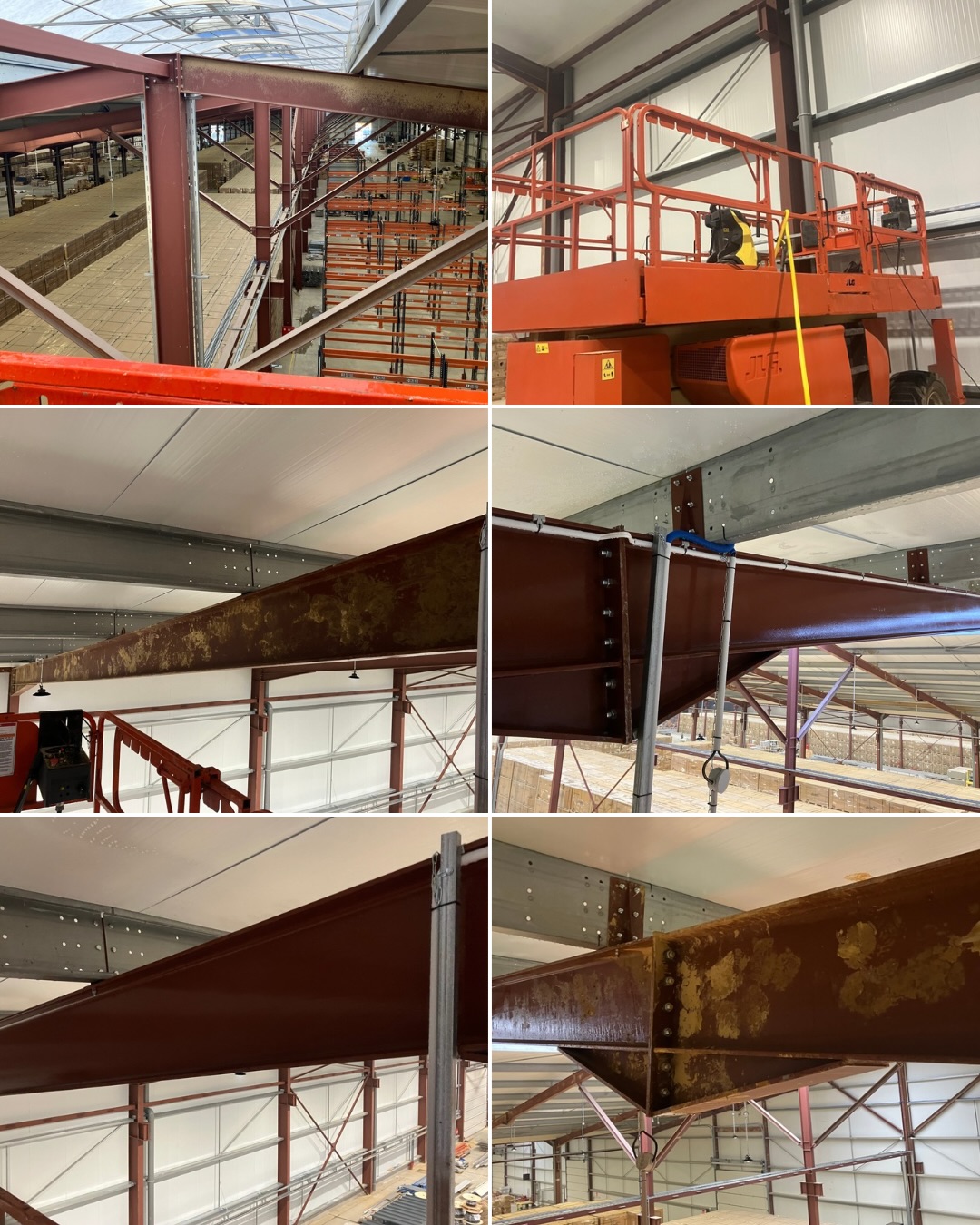 🏗️ Nettoyage de charpente m&eacute;tallique en hauteur 🏗️