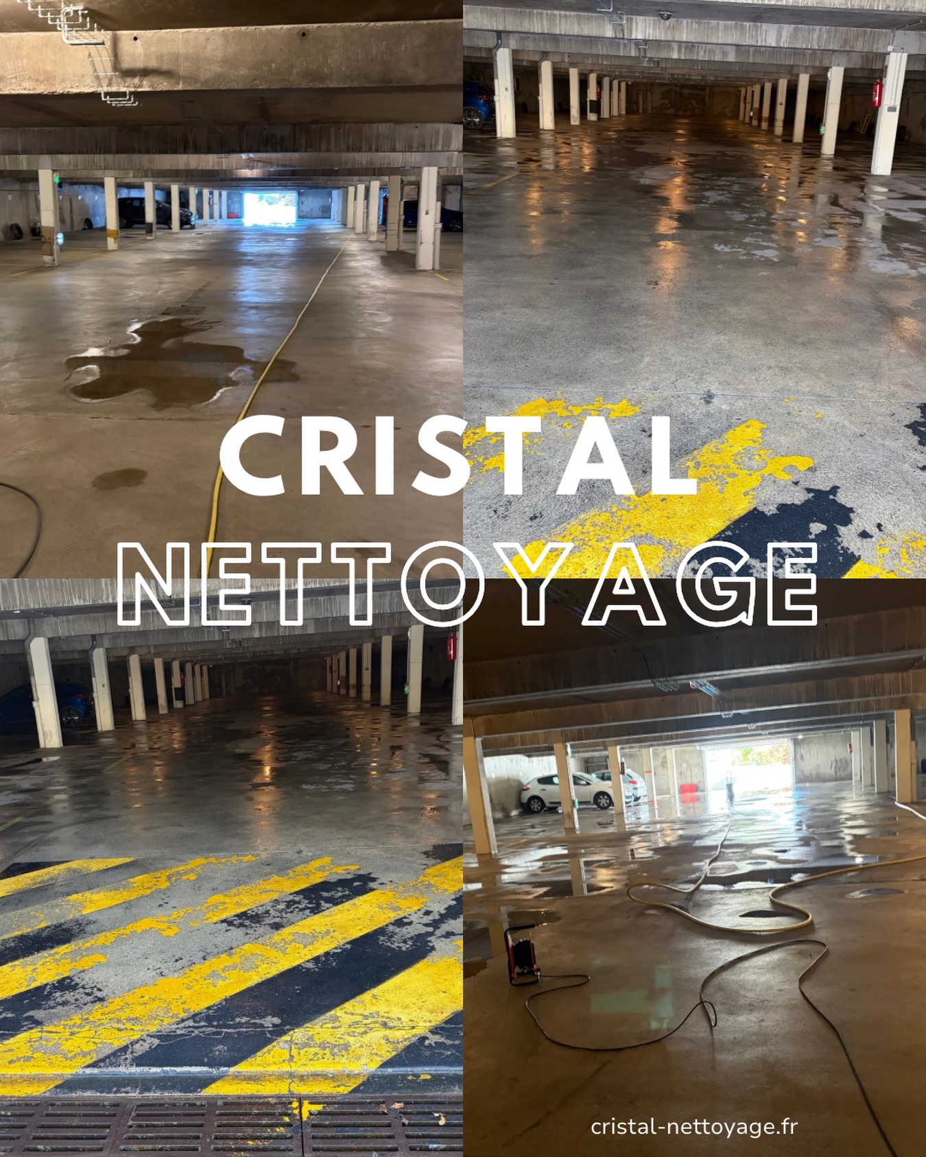 Intervention en parking souterrain ✨