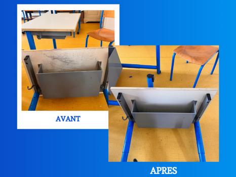 Continuons notre Voyage de Transformation ! 🏫✨ PARTIE 2 : Chaises et Tables Impeccables ✅