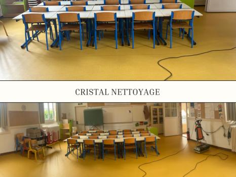 🎒✨ La rentrée approche à grands pas, et chez CRISTAL NETTOYAGE, nous avons pris soin de tout préparer ! ✨🎒