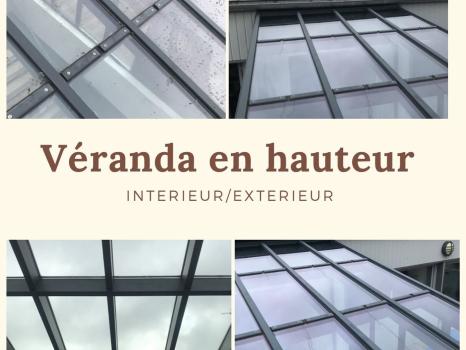 Véranda en hauteur : intérieur / extérieur