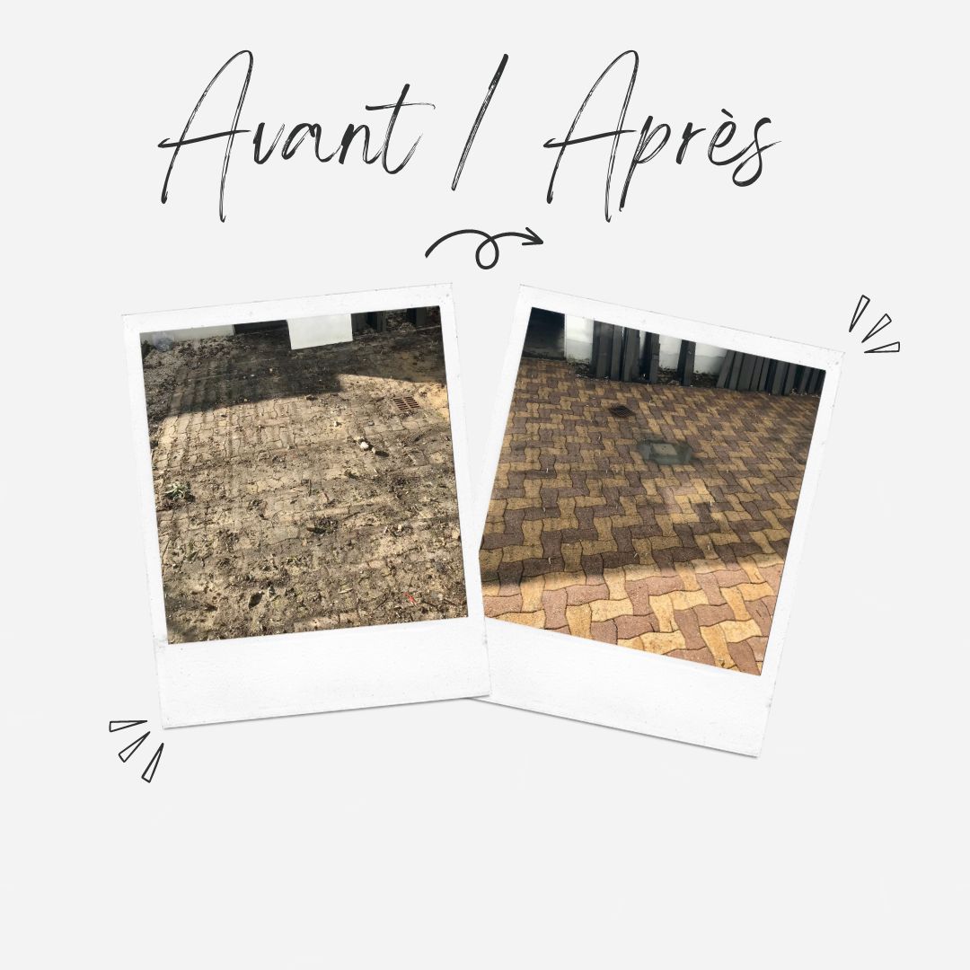 Avant / Après Karcher Terrasse