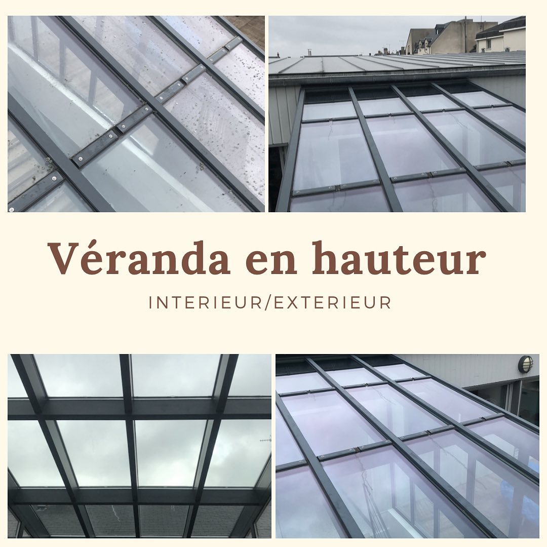 Véranda en hauteur : intérieur / extérieur